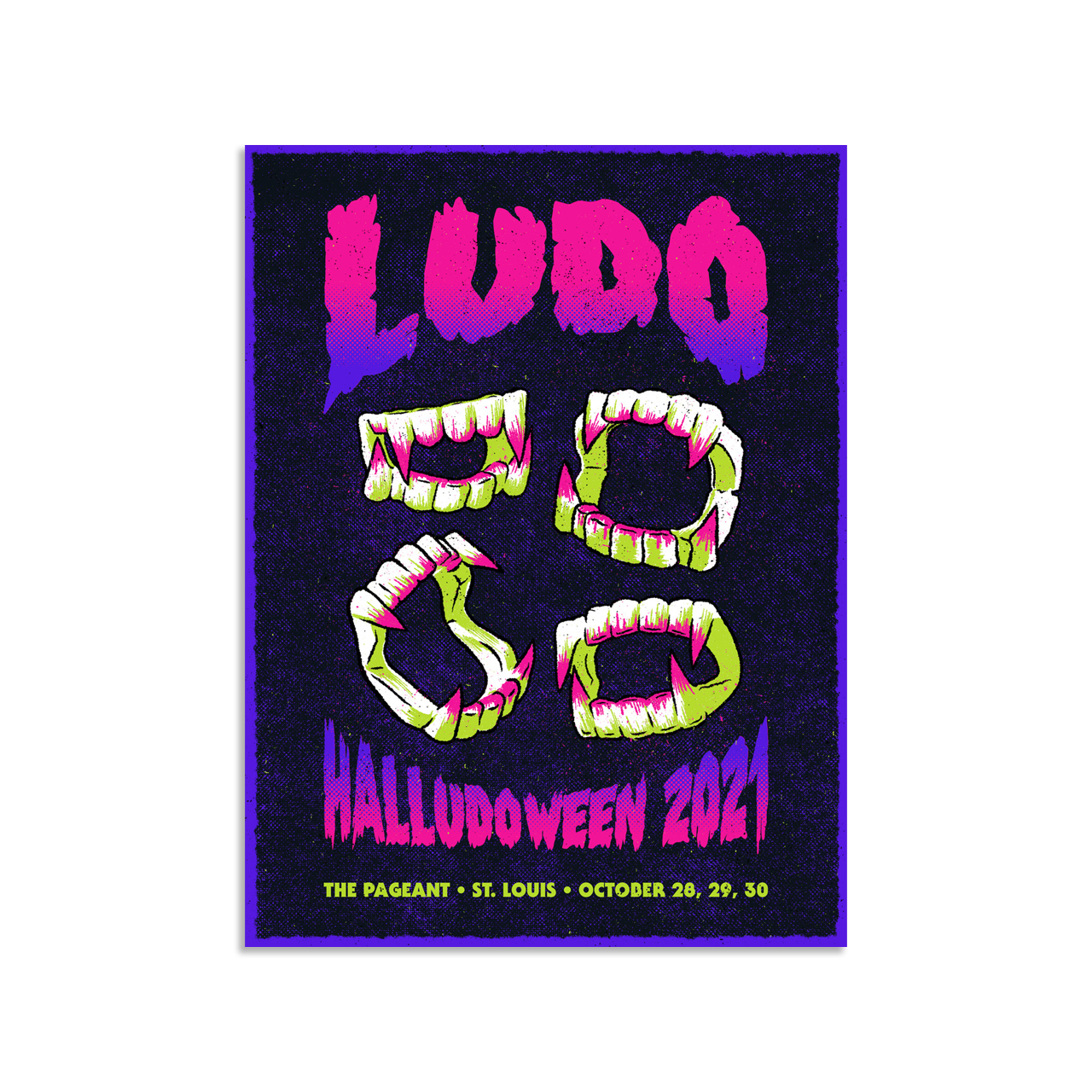 HalLUDOween 2021 Limited Edition Poster